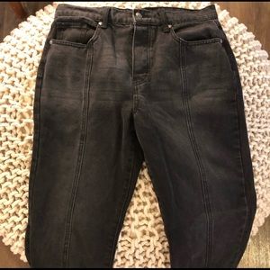 Forever 21 black straight leg jeans